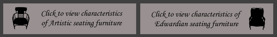 Period links - Clickable buttons for viewing artistic and edwardian seating characteristics