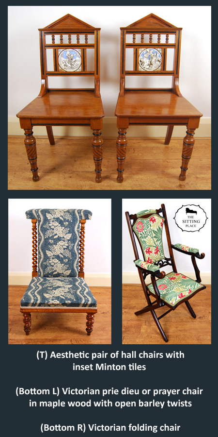 Example of specialised types of chairs